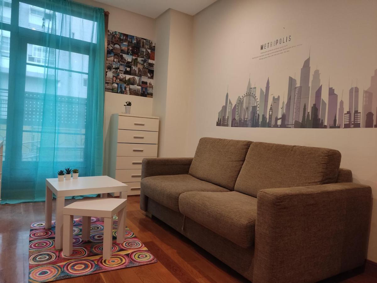 Pleno Centro, Terraza, Principe, 5 Min Casco Vello Y Estacion Ave Apartamento Vigo Exterior foto