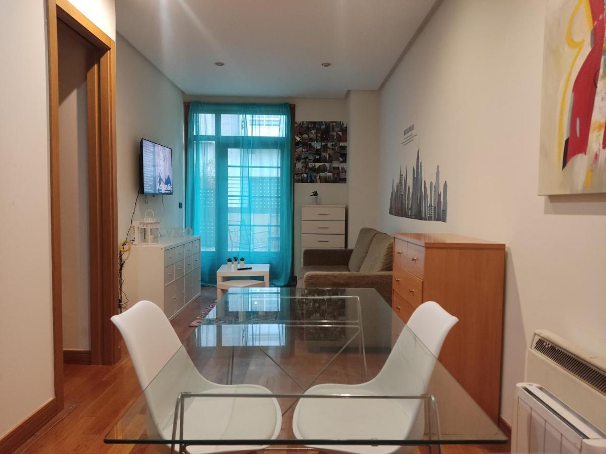 Pleno Centro, Terraza, Principe, 5 Min Casco Vello Y Estacion Ave Apartamento Vigo Exterior foto