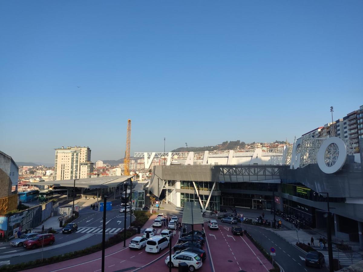 Pleno Centro, Terraza, Principe, 5 Min Casco Vello Y Estacion Ave Apartamento Vigo Exterior foto